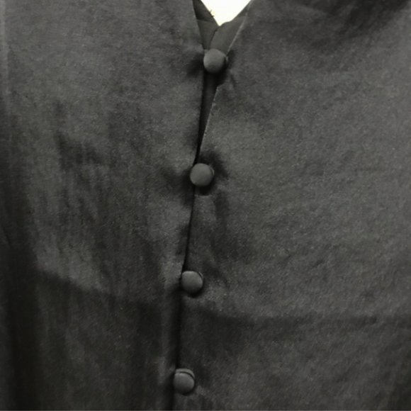 Rachel Roy Button Down Black Crepe  Dress NWT - Picture 5 of 8